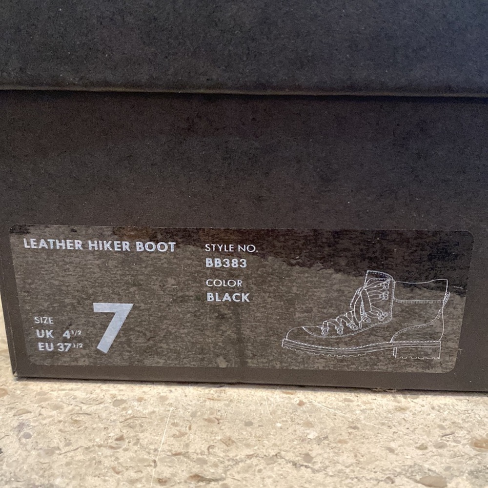 J. Crew Leather Nordic Hiking Boots - Picture 13 of 14